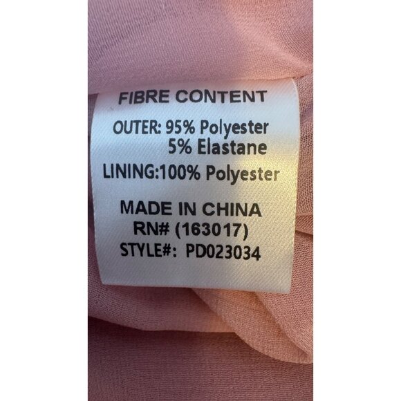 2/$30 NWT Princess Polly Pink Size 0 Ruched Satin Bow Mini Dress - Picture 5 of 16